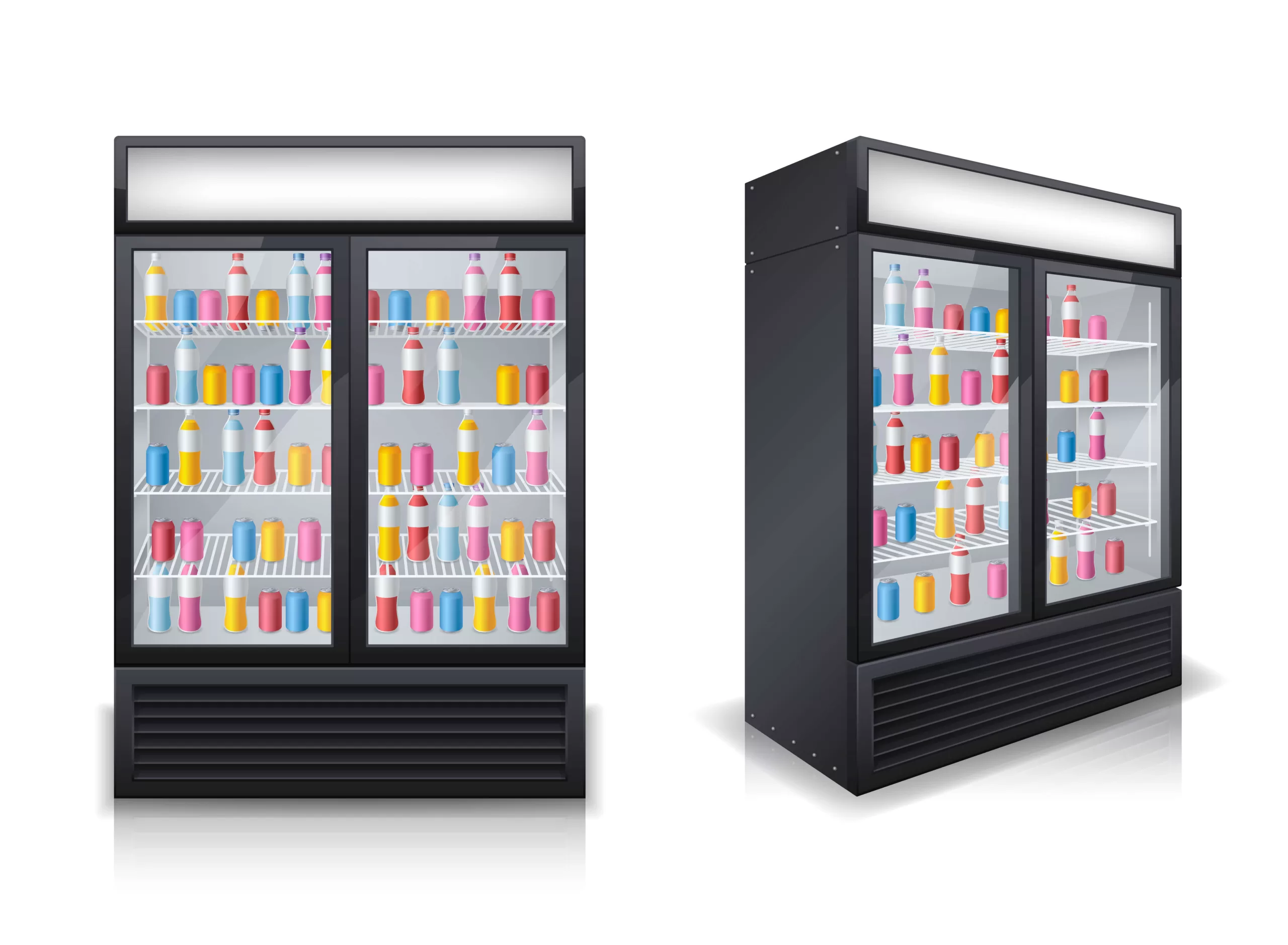 Showcase Chiller in retail and f&b industry