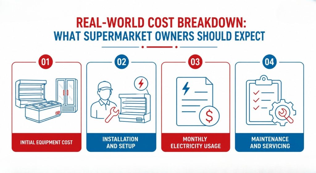Real-World Cost Breakdown For A Supermarket Chiller, What Supermarket Owners Should Expect