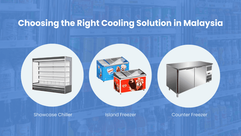 Showcase Chiller vs. Island Freezer vs. Counter Freezer