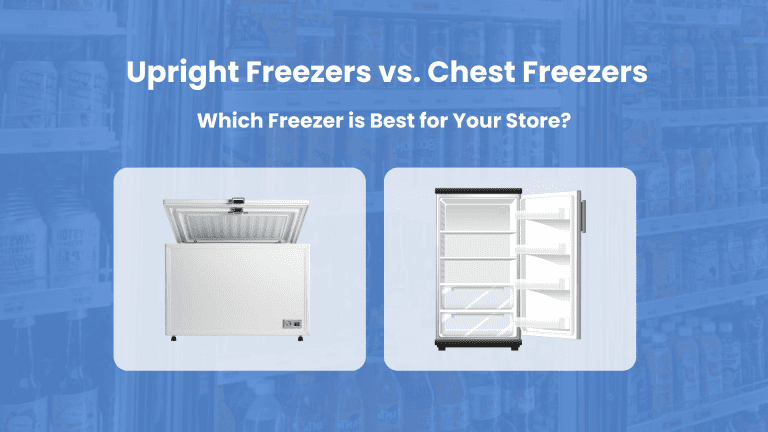Which Freezer is Best for Your Store? Upright vs. Chest Freezers Explained